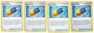 Boost Shake 142/203 - X4 Pokémon Trainer Karten Set - Evolving Skies - Playset - Bild 1 von 1
