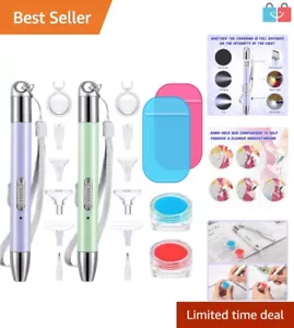 Flexible Crafting LED Diamond Painting Pens with Replaceable Heads & Accessories - Picture 1 of 9