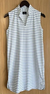 Sailor Sailor | Women’s SZ S | Blue Striped Dress | Stretch Beach Resort Wear - Picture 1 of 6