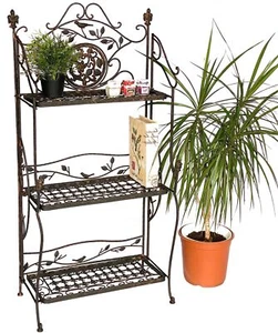 Estante Metal Vintage 1844 de Pie Antiguo 123CM para Libros la Cocina Jardín - Imagen 1 de 6