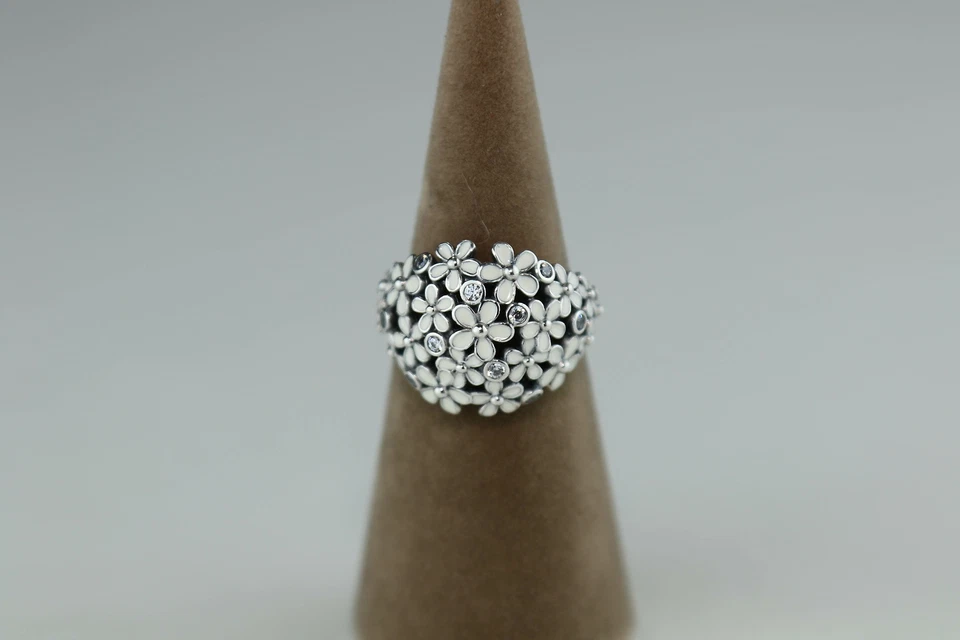 Original Pandora  Ring Gänseblümchen Wiese Daisy Bouquet -  190936EN12 Neu - Bild 1 von 1