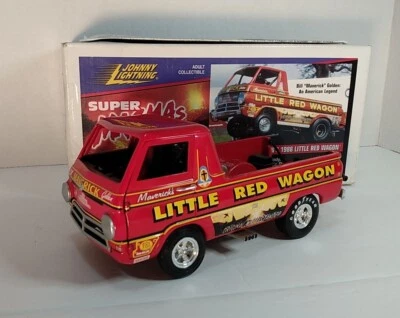 VTG. 1999 Johnny Lightning Super Magmas 1:24  Bill Golden’s Little Red Wagon  - Image 1 of 4