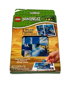 LEGO Ninjago Masters Of Spinjitzu Aufkleber Puzzles - zerrissene Box - Bild 1 von 1