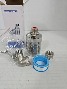 Valvola a sfera galleggiante in acciaio inox antiruggine valvola di controllo automatica livello acqua - Foto 1 di 3