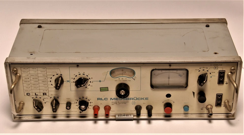 RLC Puente de Medición TEL-MES TR-2152 Medición de Resistencia Inductancia Capacidad - Imagen 1 de 1