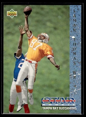 1993 Upper Deck Lamar Thomas Rookie Tampa Bay Buccaneers #26 - Image 1 of 2