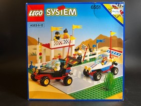 LEGO 6551 Classic Town Race Checkered Flag 500 NEW Set in Sealed Box 1992