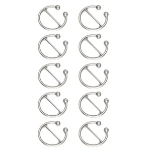 2X(Hebillas metálicas de tres piezas para ajustar bufandas, decoraciones, Gur6770 - Imagen 1 de 5