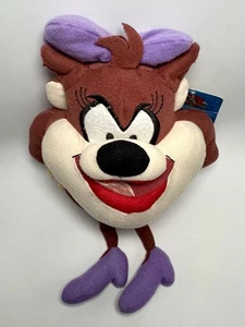 Looney Tunes 15" She Devil Tasmanian Devil Taz Girl Plush 2010 Brown Sugar Loaf - Picture 1 of 12