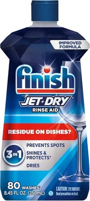Enjuague para lavavajillas Finish Jet-Dry, compatible con detergente para lavavajillas, Preve Foto 1 de 4