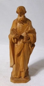 Anri Hand Carved Wood Carving St. Paul Sculpture - Picture 1 of 8