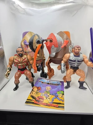 Vintage MOTU Fisto, Stridor, Jitsu, Night Stalker He-Man Masters Of The Universe - Imagem 1 de 4