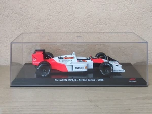 McLaren MP4/4 1988 Ayrton Senna Modellino Altaya Formula 1 1:43 Livrea Originale - Imagen 1 de 7