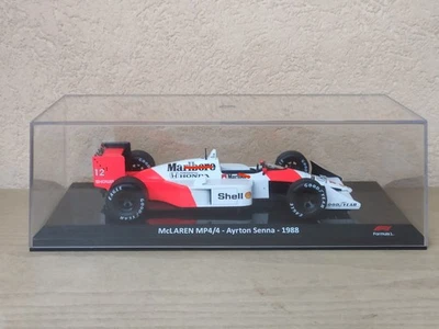 McLaren MP4/4 1988 Ayrton Senna Modellino Altaya Formula 1 1:43 Livrea Originale - Immagine 1 di 4