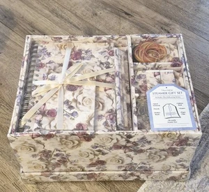 Rose Stationary Steamer Gift Box New Sealed Perfect For Mother's Day Graduation - Picture 1 of 10