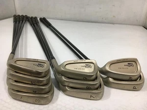 PRGR DATA 711 Iron Set 9pcs 3-PW-SW Original Carbon Flex M-40 - Picture 1 of 4