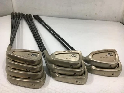 PRGR DATA 711 Iron Set 9pcs 3-PW-SW Original Carbon Flex M-40 - Image 1 of 4