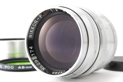 [Casi COMO NUEVO] Nikon Nippon Kogaku Nikkor-P.C 8,5 cm 85 mm f/2 L39 LTM de JAPÓN Foto 1 de 4