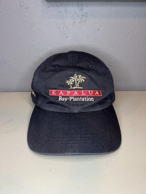 Kapalua Bay Plantation Maui 夏威夷男式可调节前方经典切割高尔夫帽 — 第 1/4 张图片