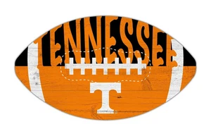 Tennessee Volunteers 12" Football Shaped Sign - Picture 1 of 1