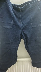 Lovely KALEIDOSCOPE wide Leg Cropped Jeans Labelled Please As 20 Please Read - Picture 1 of 9