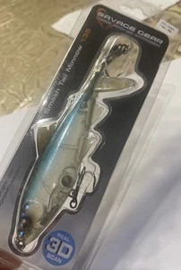 Savage Gear Smash Tail Minnow 135 Topwater Plopper Bone 5 1/4" - 1 1/4oz NOS - Picture 1 of 4