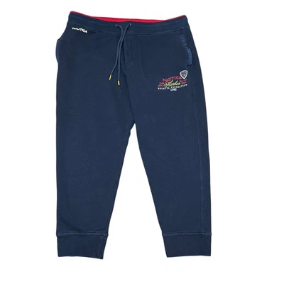 Calça de Vela Nautica Harbor Regatta Azul Marinho Tamanho 2XL Logotipo Masculino - Imagem 1 de 4