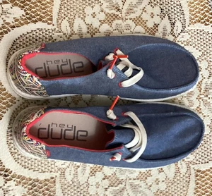 Zapatos de playa para mujer Hey Dude 9 Fiesta Linon - Imagen 1 de 5