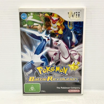 Pokemon Battle Revolution + Manual - Nintendo Wii - Tested & Working - Free Post - Image 1 of 4