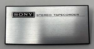 Carrete a carrete SONY TC-252 D - Cubierta de cabeza delantera - Pieza de colección - Auténtico - Imagen 1 de 3