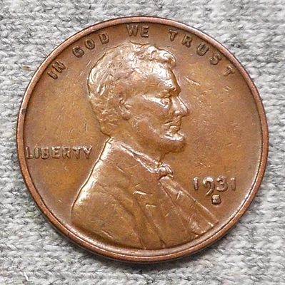 1931 S Lincoln Wheat Cent - Image 1 of 2