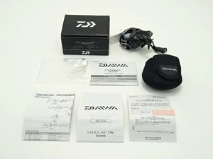 DAIWA 23 Steez A II TW 1000XH Caja Manual Incluido Usado Equipo de Pesca JP - Imagen 1 de 3
