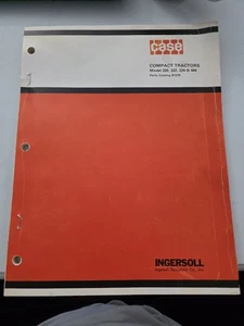 Case Ingersoll 220 222 224 444 Tractores Compactos Catálogo Manual B1278 - Imagen 1 de 7