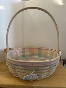 Longaberger 20021 Easter Basket with Liner & Protectors - Picture 1 of 9