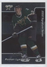 2001-02 ITG Be A Player Signature Series Beckett Insert Roman Lyashenko #036