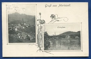 Gruss aus Mariazell Erlaufsee Deutschland Postkarte - Bild 1 von 2