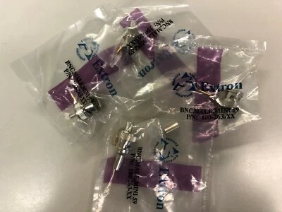 (4) EXTRON 100-263-XX Mini 59 Crimp BNC Male - Image 1 of 3