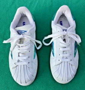Umbro Ladies Trainers Running Gym UK Size 4 White IDOL METTALIC JNR - Picture 1 of 11