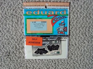 Eduard Zoom 1/32 Su-27UB "Flanker C" interior (color/self-adhesive) : 2 sheets - Picture 1 of 1