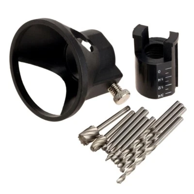 Fräser Spiralbohrer Aufsatz Zubehör Holz Kits für Mini Dremel Schleifer Werkzeug - Bild 1 von 4