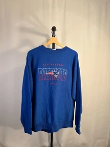 Vintage 90's New England Patriots Sweatshirt XL USA Made - Picture 1 of 3