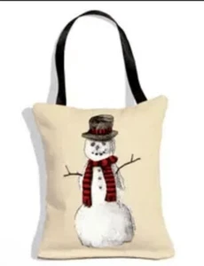 Decoration Eric & Christopher Snowman Hanger Mini Pillow Christmas Ornament - Picture 1 of 7