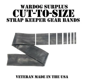 1,5 x 17 SCHWARZ ZUGESCHNITTEN PASSEND RANGER BAND GEAR SICHERER LOCKERER RIEMEN WICKELSCHLAUCH - Bild 1 von 12
