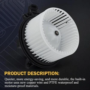 700237 HVAC Heizung Gebläsemotor Baugruppe für 2009-2014 Ford F150, 2009-2017 Ford - Bild 1 von 7
