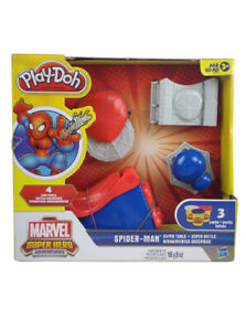 Play-Doh Super Tools Spider-Man  Super Hero Adventures Set Marvel Comics New