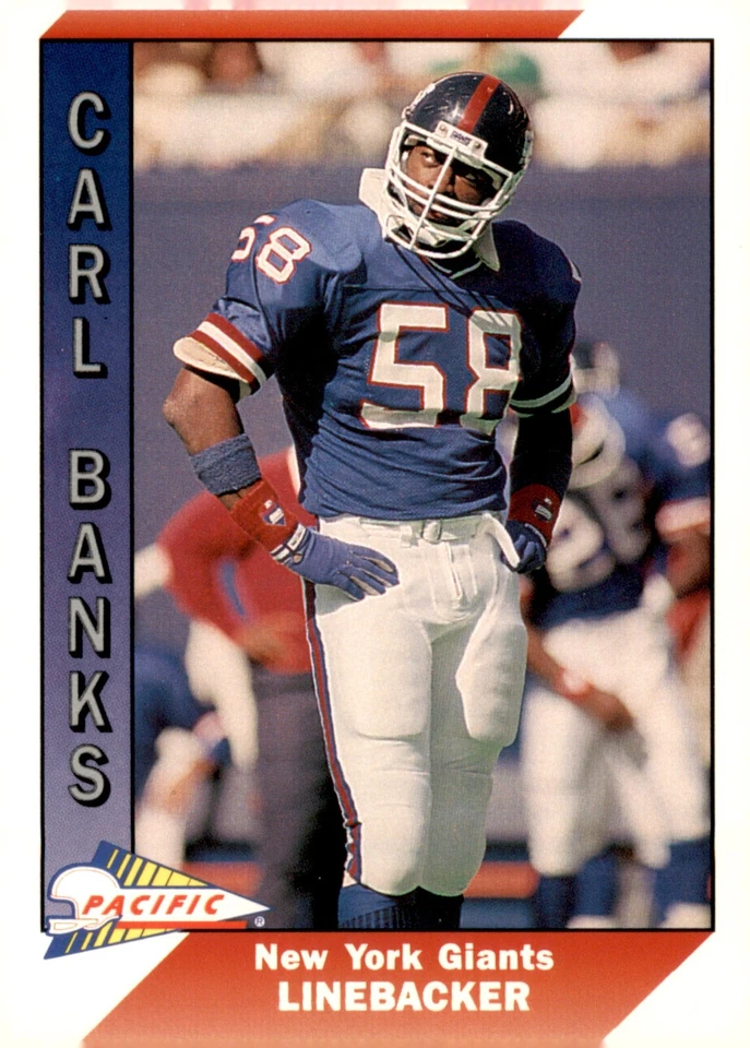 S1R6: 1991 Pacific Football Card Pick 201-400 - Image 1 of 1