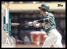 2020 Topps Series 2 Base #474 Mark Canha  - Oakland Athletics