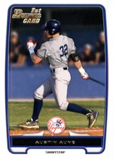 2012 Bowman Draft Draft Picks #BDPP39 Austin Aune Yankees NM-MT 