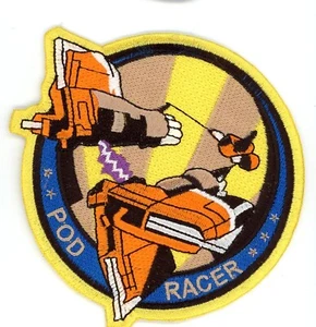 PATCH STAR WARS POD RACER  STARWARS IRON ON - Picture 1 of 1