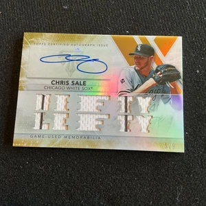 2015 Topps Triple Threads - Auto Relics Chris Sale #TTAR-CSE3 Gold 9/9 - Picture 1 of 2